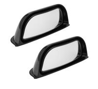 2 Pcs B-Pillar Blind Spot Mirrors for VW Passat B8 Facelift 3G 2019-2023 Adjustable Wide Angle Rear Passenger Safety Exit Auxiliary Mirror ABS Black