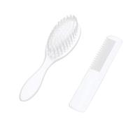 2 Pcs Baby Hair Brush Comb Set For Newborns Infant Scalp Massage