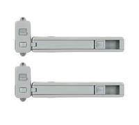 2 Pcs Baby Safety Window Restrictor, Self Adhesive Proofing Window Lock, No Tools or Drilling Window Safety Locks, Easy to Install, for UPVC, Wooden, Metal & Aluminium Windows (Grey)