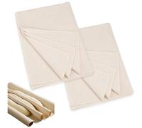 2 Pcs Bakers Couche and Proofing Cloth, Cotton Fabric for Bread Dough Baking, Shaping Tool for Baguettes, Loaves, Ciabatta, French Bread Couche