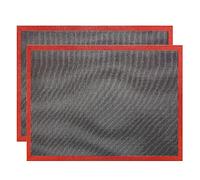 2 Pcs Baking Mat 30x40cm Fiberglass Silicone Baking Mat Sheet for Biscuit Baking Pastry Baking Pan Microwave Oven
