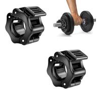 2 Pcs Barbell Clamps - 30mm Fast Release Spring Collars, Heavy Duty Locking Buckles for Olympic Bars, Dumbbells, Weightlifting and Strength Training Equipment