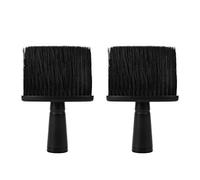 2 PCS Barber Neck Brushes Professional Hairdressing Neck Duster Brush Hair Cutting Cleaning Brush Soft Barber Brush Comfortable Brush Handle For Barber Hair Salons