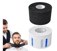 2 PCS Barber Tape Neck Tape Barber Neck Strips Stretchy Neck Strips Disposable Neck Strips Hygienic Neck Tissue Strips for Salon Haircut Styling & Waxing, Barber Shop Essential Hairdressing Supplies