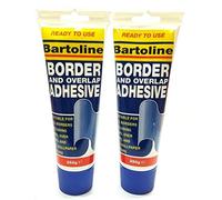 2 PCS BARTOLINE BORDER & OVERLAP ADHESIVE VINYL WALLPAPER REPAIRS INTERIOR 250G