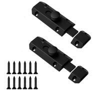 2 Pcs Bathroom Locks, for Doors Door Bolts for Internal and External Doors