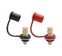2 Pcs Battery Charger Posts 250A Battery Jump Posts for Auto UTV ATV