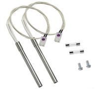 2 Pcs BBQ Grill Ignitor Kit, Grill Ignitor Button, Hot Rod Igniter Kit, Reliable Replacement Ignitor Kit For Traeger For Wood Pellet