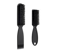 2 Pcs Beard Cleaning Brush Beard Brush Mustache Brush Shaving Tool Hair Cleaning Brush Hair Styling Brush For Man