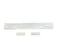 2 Pcs Bee Tool Bee Hive Mouse Guard Beehive Sliding Mouse Guards Galvanized Iron Detachable Escapeproof Hives Entrance Reducer Beekeeping Gadget Equipment
