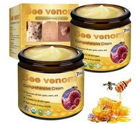 2 Pcs Bee Venom Comprehensive Cream, 2025 New Bee Venom Skin Restoration Cream, Natural BeeVenom Skin Treatment for All-body Repair, Deeply Nourishing and Moisturizing-60g*2
