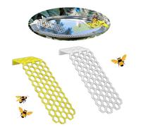 2 PCS Bee Watering Station, Floating Bee Island, Outdoor Waterer Feeder for Bees, Garden