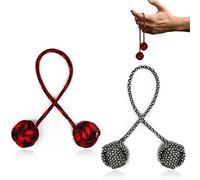2 Pcs Begleri Fidget Toys, Fidget Sensory Toys, Fidget Spinner Balls Sensory Toys Suitable ADHD Exercise Attention, for Focus Relaxation Stress Relief Concentration Practice Mood Management
