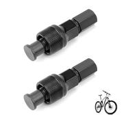 2 Pcs Bicycle Crank Remover Tool, Bicycle Crank Extractor Puller, Bike Crank Arm Puller Tool, Crankest Arm Puller for Mountain, Road Bikes, Square Taper Puller Design Cycling Crankset Maintenance Tool