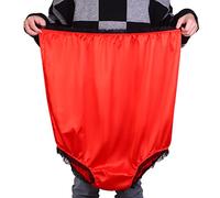 2 Pcs Big Mama Undies Novelty Big Undies Gag Gift Oversized Granny Panties Funny Panties Joke Gift for Women Men Red