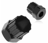 2 Pcs Bike Cassette Lockring Tool,Multifunctional Bottom Bracket Removal Tool Bicycle Cassette Removal for Shimano,for SRAM,for Sun Race, for SunTour