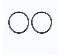 2 Pcs Bike Front Fork O-ring Seal Id 32mm 34mm For Fox For Rockshox For Manitou Suspension Dust Gasket Black Silicone Mountain Bicycle Parts(34mm)
