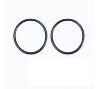 2 Pcs Bike Front Fork O-Ring Seals ID 32mm 34mm, For Fox Suspension Dust Wipers High Grade Silicone Replacement Parts Black(34mm)