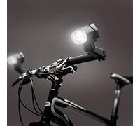 2 Pcs Bike Mirror & Bike Light 2 in 1 Waterproof USB Rechargeable Front Bicycle Light, LED Mountain Road Bike Lights, Aluminum Alloy Cycling Handlebar Mirrors for Electric Bikes Mountain Road Bike