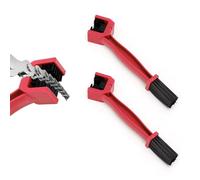 2 PCS Bike or Motorcycle Chain Washer, Motorcycle Chain Gear Dirt Clean Brushes, Universal Bicycle Chain Cleaning Brush Tool for Mountain Bike Heavy Duty Motorcycle