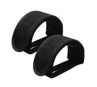 2 PCS Bike Pedal Straps Anti-Slip Double Adhesive Toe Clips, Universal Adjustable Velcro Feet Strap,No Buckle Design for Reduced Wear,Heavy Duty Footrest Strap for Exercise Bikes Mountain Cycles