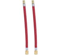 2 Pcs Bike Pump Tube, Bicycle Pump Tube Bike Pump Extension Hose Bicycle Pump Replacement Hose for Road Mountain Bike