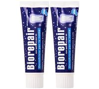2 pcs biorepair Night Protection Toothpaste 75ml Protect & Repair from Acid Erosion and Plaque Safe for Whole Family