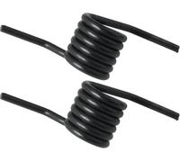 2 Pcs Black 3Ton Horizontal Return Reinforcement Steel Spring Torque Handle Reset Floor Hydraulic Jack Accessories，Pulling and Lifting