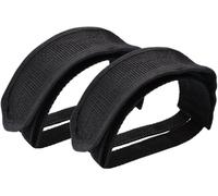 2 Pcs Black Beam Strap Pedal Straps Cycling Kids Bike Foot Pedal Straps Toe Clips Straps Tape for Fixed Gear Bike Pedals and Cleats Parts