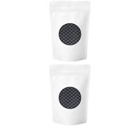 2 Pcs Black Exfoliating Shower Towels, Nylon Body Back Scrubber for Shower, Full Body Exfoliator, Gentle Exfoliation, for the Entire Family