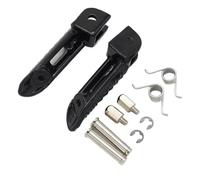 2 Pcs Black Front Footpegs Footrests Compatible With GSX-R600 GSXR600 Models Fits Part Numbers 43516-41G00 43516-37H00 R 43526-41G00 L