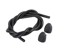2 Pcs Black Front Windscreen Water Wiper Nozzles Mist Washer Spray Jets Compatible for 307