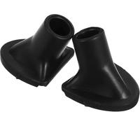 2 Pcs Black Golf Bag Stand Feet Replacement, Wear-Resistent Golf Bag Rubber Feet Replacement, Necessary Golf Club Bag Accessories Strong Grip, Golf Club Bag Accessories, Easy to Install