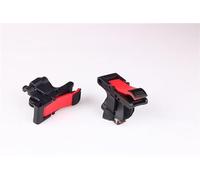 2 Pcs Black Mobile Game Controller Gamepad for PUBG Mobile/Fortnitee Mobile/Call of Duty Mobile, Mobile Game Trigger Joystick Gamepads for iPhone/Android, Sensitive Shoot and Aim L1R1 Triggers