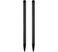 2 Pcs Black Pens for Touch Screens, Pens Capacitive Stylus for Pad Phone, Touch Screen Smartphones, Tablets Accessories
