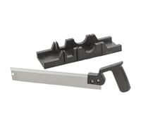 2 Pcs Black Precision Mitre Box Sawing Saw Set