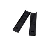 2 Pcs Black Saxophone Reed Clips ABS Plastic Reed Protection Clip For 2 Reeds Woodwind Maintenance Accessories