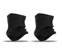 2 Pcs Black Snood,Snoods for Men,Winter Neck Warmer Mens Gaiter Face Scarf | Women Motorcycle Cycling Windproof Warm Buff Cover Mask,3-In-1 Biking Gear Protection Balaclava Masks for Washable Unisex
