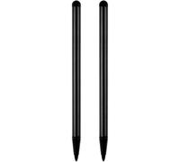 2 Pcs Black Stylus Pens for Touch Screens, Touch Screen Smartphone Stylus Pen Touch Screen Pens Capacitive Stylus for Pad Phone, Tablets Accessories
