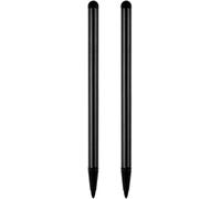 2 Pcs Black Stylus Pens for Universal Touch Screen Devices - Compatible for iPad, for Samsung Galaxy, Smartphones,Universal Touch Screen Pens All Touch Screen Devices Capacitive Stylus Compatible