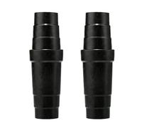 2 PCS Black Vacuum Cleaner Hose Adapter,Universal Vacuum Adapter for 31.5-45mm,Multiple Layers Dust Extraction Pipe Adapters for Power Tools Table Saw