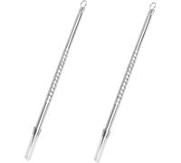 2 Pcs Blackhead Remover Cleaner Tool Acne Blemish Needle Pimple Spot Extractor Pin Skin Care Tools