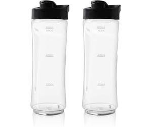 2 Pcs Blend Active Bottles, Blender Bottles Replacement, Universals Juices Container, Lightweight Juicing Machine Part Plastics Juices Cup Materials for BLSTPB BLSTP2 Blender Cup