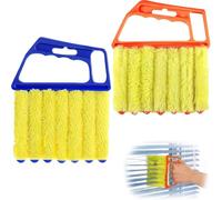 2 Pcs Blind Cleaner and Duster Tool for Wooden, Window & Air Conditioner - Mini Duster for Dust and Dirt Removal