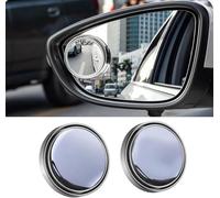 2 Pcs Blind Spot Mirror for Audi S Series RS Series e-tron GT Q4 e-tron Q6 e-tron Q8 e-tron A6 e-tron A5 (B10), Round HD Glass Convex 360° Wide Angle Side Rear View Mirror, Blind Spot Car Mirror