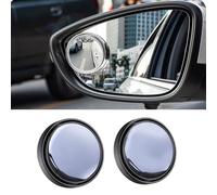 2 Pcs Blind Spot Mirror for Bentley Flying Spur Speed 2023 2024 2025 Round HD Glass Convex 360° Wide Angle Side Rear View Mirror Blind Spot Car Mirror for Car SUV Trucks