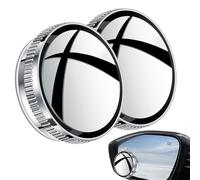 2 Pcs Blind Spot Mirrors, for Ford Focus Fiesta Galaxy Kuga Waterproof Anti-Glare HD Glass Wide Angle Mirror Car Reversing Auxiliary Blind Easy Installation