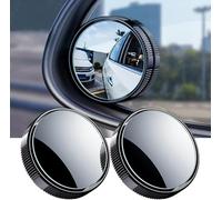 2 Pcs Blind Spot Mirrors for Hyundai ix35 | Typ LM/EL/ELH | Bj. 2009-2015, 360°Rotatable Waterproof Convex Rear View Mirror Wing Traffic Safety,Black