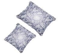 2 PCS Bling Bling Jellyfish Pattern Pocket Cosmetic Bag, Self-Closing Shrapnel Makeup Pouch, Portable No Zipper Mini Travel Make Up Bag for Headphones Coin Lipstick Cosmetics Jewelry Organizer