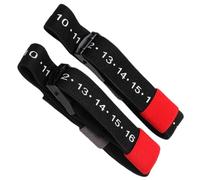 2 Pcs Blood Flow Restriction Cuffs for Arms and Legs, BFR Weight Lifting Cuffs with Scale, Elastic Occlusion Training Bands, Adjustable Fit for Workouts